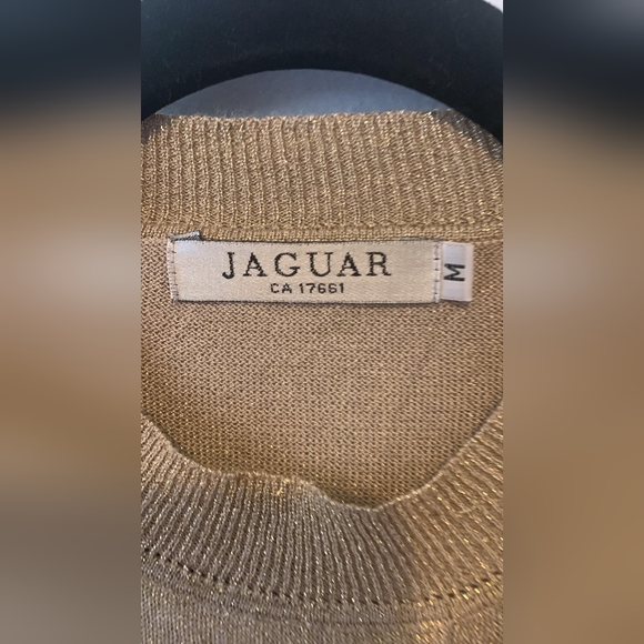 Jaguar beautiful detailed gold top size medium - Picture 3 of 7